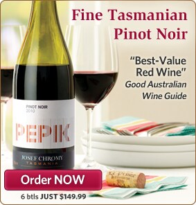 Fine Tasmanian Pinot Noir