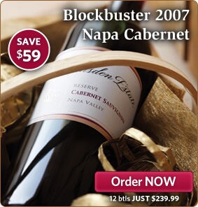 Blockbuster 2007 Napa Cabernet
