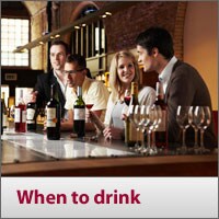 Helpful Hints - When to Drink