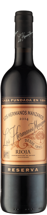 Los Hermanos Manzanos Reserva Rioja 2014 Los Hermanos Manzanos Reserva Rioja 2014