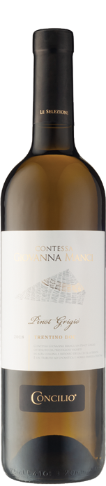 Contessa Giovanna Manci Pinot Grigio 2018 Contessa Giovanna Manci Pinot Grigio 2018