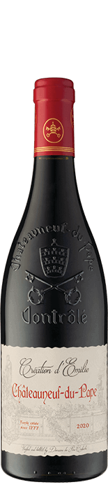 Création d'Émilie Châteauneuf-du-Pape