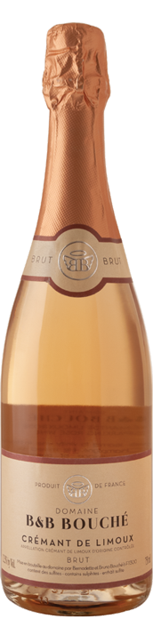 Domaine B&B Bouché Crémant de Limoux Rosé Domaine B&B Bouché Crémant de Limoux Rosé