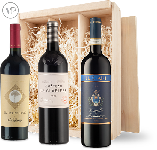 Vineyard Partner Wines in Wood Gift Box Vineyard Partner Wines in Wood Gift Box