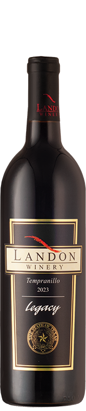 Landon Winery "Legacy" Tempranillo