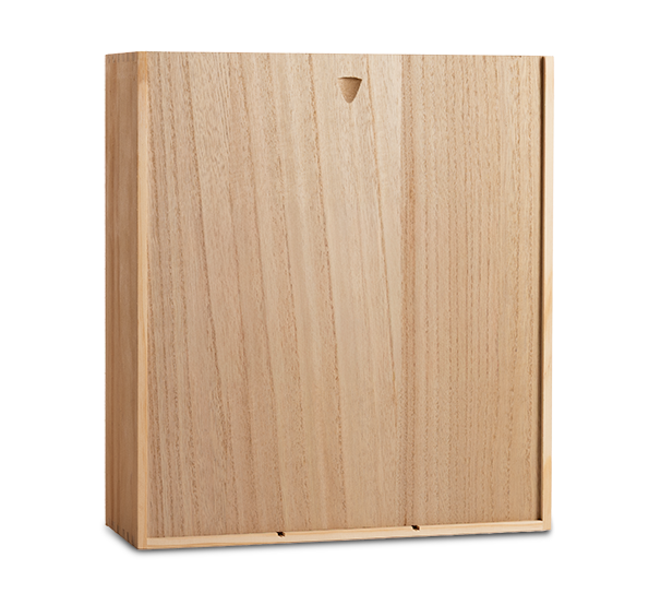 3 Bottle Wooden Box