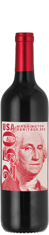 USA 250 Washington Heritage Red