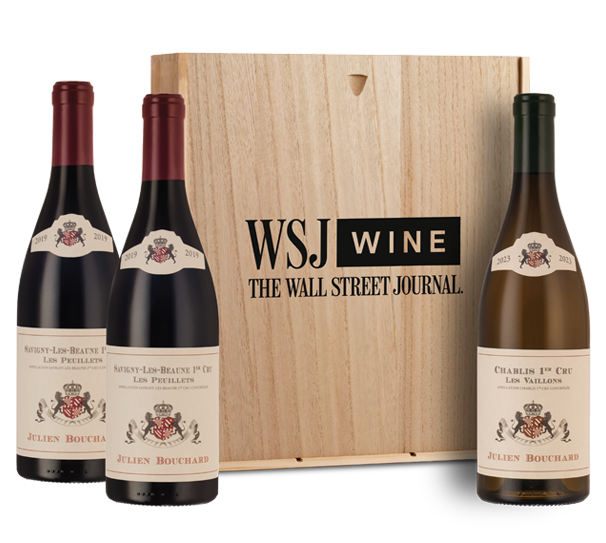 Premier Cru Burgundy Trio in Wood Gift Box