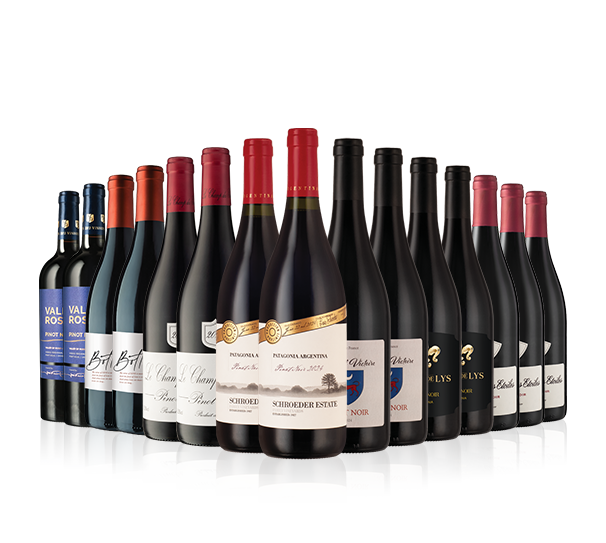 International Pinot Noir + Luxe French trio