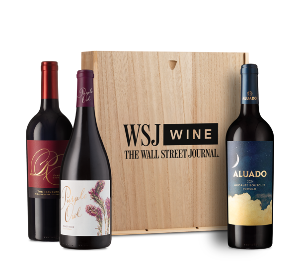 Acclaimed Reds in WSJ Wine Wood Gift Box