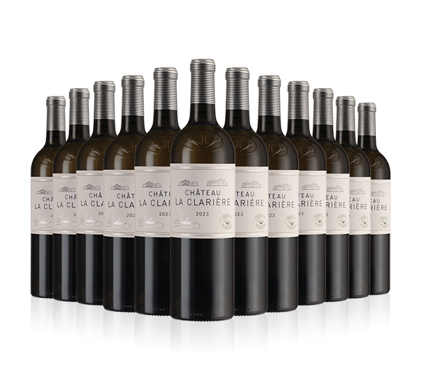 Château La Clarière Blanc 2023 (12 btls)