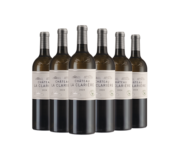 Château La Clarière Blanc 2024 (6 bottles)
