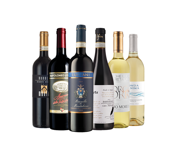 Fine Italian Reds & Whites Six
