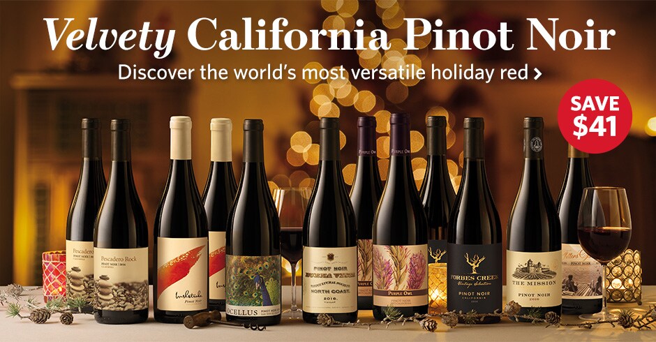 Velvety California Pinot Noir