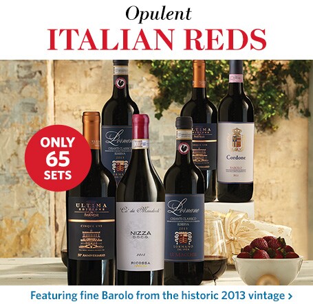 Opulent Italian Reds Six