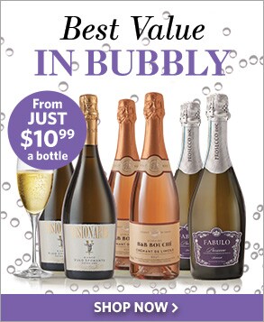 Case of sparkling wine