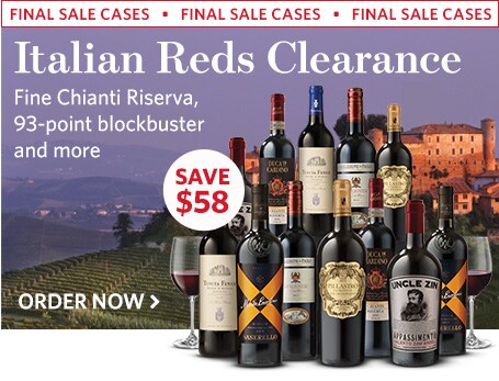 italian red wine sale