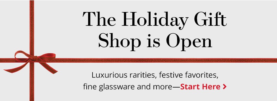 The Holiday Gift Shop is Open