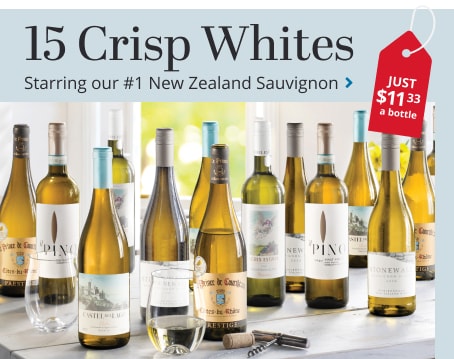 Crisp Whites Sale Fifteen