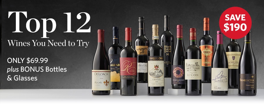 12 Award-Winning Wines for $70...